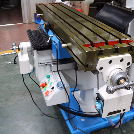 (4HW 5HW) prix de la fraiseuse à tourelle métallique manuelle horizontale et verticale universelle